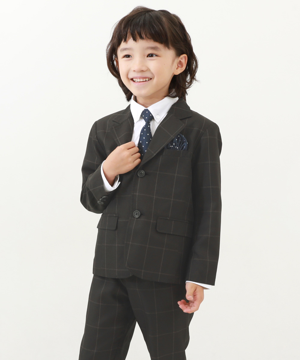 フォーマル スーツ 5点セット(ロングパンツ) 子供服 キッズ 男の子