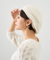 ANAYI(アナイ)/◇スパンコールベレー帽/オフホワイト
