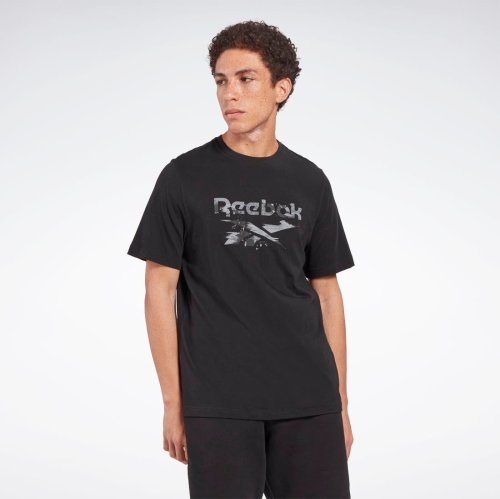 Reebok(リーボック)/モダン カモ Tシャツ / RI Modern Camo T－Shirt /ブラック