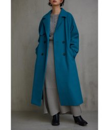 AZUL by moussy(アズールバイマウジー)/B－HEAT2WAYウォッシャブルロングコート/BLU