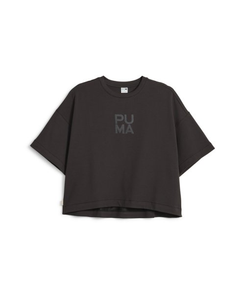 PUMA(プーマ)/ウィメンズ インフューズ リラックス Tシャツ/PUMABLACK