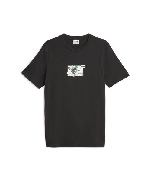 PUMA(プーマ)/メンズ CLASSICS SUPER PUMA グラフィック Tシャツ/PUMABLACK