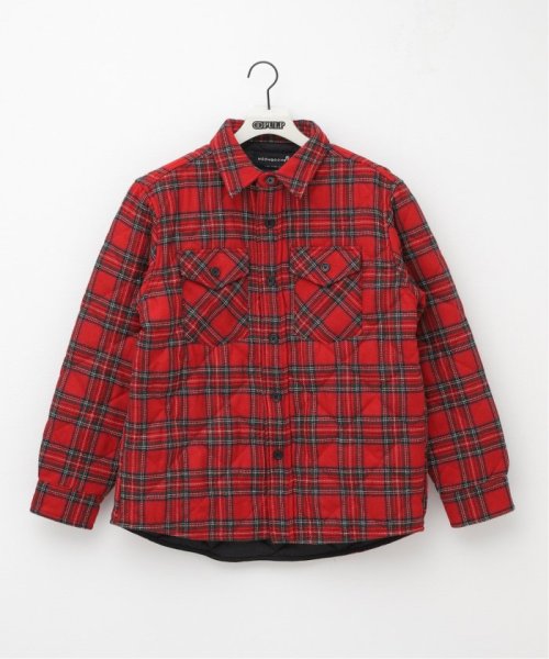 PULP(パルプ)/【NOON GOONS / ヌーングーンズ】HERMOSA QUILTED FLANNEL/レッド