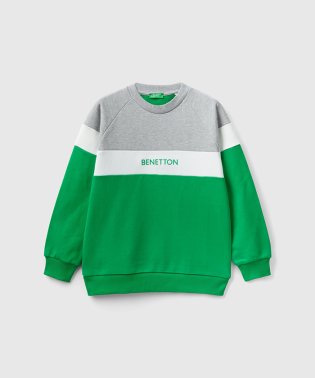 BENETTON (UNITED COLORS OF BENETTON BOYS)/キッズカラーブロックラグランスウェットトレーナーB/505574798