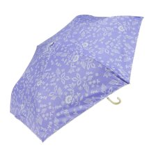 BACKYARD FAMILY(バックヤードファミリー)/晴雨兼用 折りたたみ傘 50cm シルバーコーティング/パープル
