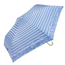 BACKYARD FAMILY(バックヤードファミリー)/晴雨兼用 折りたたみ傘 50cm シルバーコーティング/ブルー