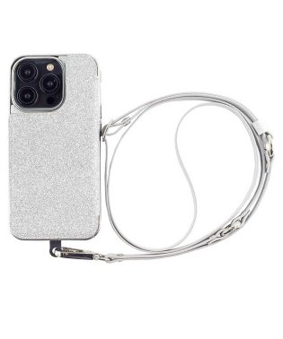 MAELYS LOUNA/(iPhone15 Pro) Cross Body Case Duo (silver)/505636498