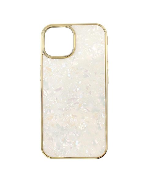 UNiCASE(ユニケース)/(iPhone15/14/13) Glass Shell Case (gold)/00