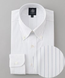 J.PRESS MENS(J．プレス　メンズ)/【PREMIUM PLEATS / 形態安定】ペンシルストライプ シャツ / B.D./ブルー系1