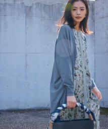 JIYU-KU（SMALL SIZE）/【WEB&一部店舗限定】【洗える】ハーバルフロープリント8分袖 ワンピース/505645942