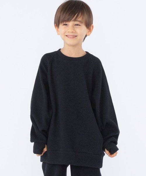 SHIPS KIDS(シップスキッズ)/【SHIPS KIDS別注】MOUN TEN.:110～140cm / プルオーバー/ブラック