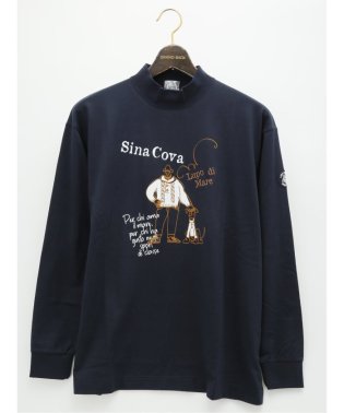 GRAND-BACK/【大きいサイズ】シナコバ/SINA COVA ハイネック長袖Tシャツ メンズ Tシャツ カットソー カジュアル インナー ビジネス ギフト プレゼント/505646530