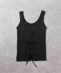 JOINT WORKS(ジョイントワークス)/【eenie / イーニー】Back Slit Knit Tank Top/ブラック