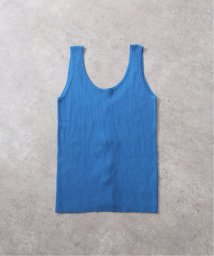 JOINT WORKS(ジョイントワークス)/【eenie / イーニー】Back Slit Knit Tank Top/ブルー