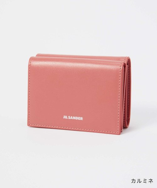 ジルサンダー JIL SANDER J07UI0011 P4840 三つ折り財布 ベビーウォレット メンズ レディース 財布 ミニ財布 コンパクト財布 レザー メンズ 財布 レディース また