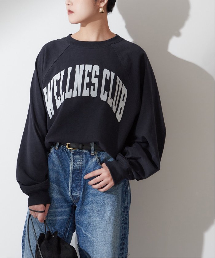 《別注》【INSCRIRE /アンスクリア】WELLNESS SWEATSHIRTS：スウェット