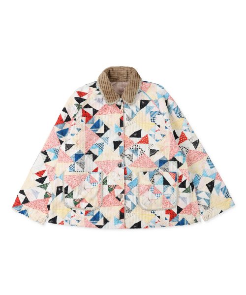 アンティークプリント キルティング ジャケット T1535653142 (11880円)