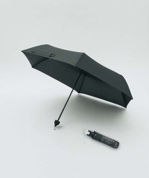 ABAHOUSE(ABAHOUSE)/【晴雨兼用】カラビナ式で鞄に引っ掛けられる 親骨55cm 折り畳み傘/ブラック