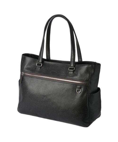 タケオキクチ バッグ トートバッグ ビジネストートバッグ レザー ファスナー付き 本革 撥水 肩掛け 横型 A4 B4 TAKEO KIKUCHI 712702 TAKEO