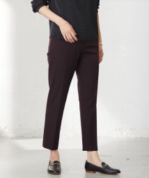 J.PRESS LADIES（LARGE SIZE）/【WEB限定カラーあり・洗える】T/Rアルガンシルク テーパード パンツ/505496647