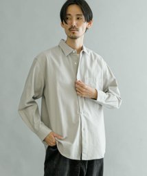 URBAN RESEARCH(アーバンリサーチ)/『UR TECH』レギュラーカラーシャツ/ICEGRAY