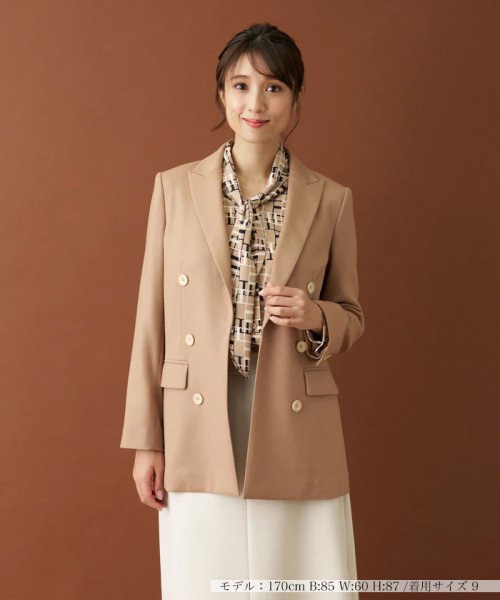 ダブルブレストジャケット 