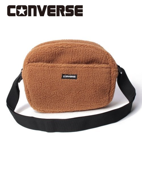 CONVERSE(コンバース)/【CONVERSE / コンバース】BOA MINI SHOULDER BAG / ボア ショルダーバッグ コンパクト 調整可能 カジュアルコーデ/ブラウン