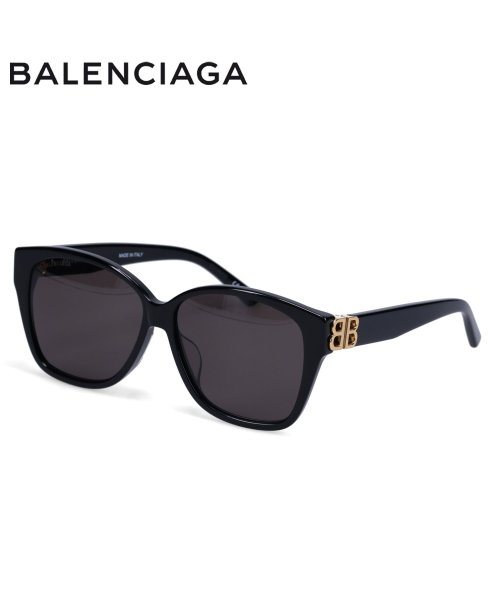 BALENCIAGA(バレンシアガ)/バレンシアガ BALENCIAGA サングラス メンズ レディース アジアンフィット UVカット SUNGLASSES ブラック 黒 BB0135SA－001/ブラック