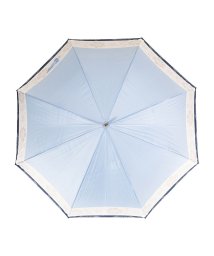 LANVIN en Bleu(ランバン オン ブルー)/ランバン オン ブルー LANVIN en Bleu 傘 長傘 雨傘 ジャンプ傘 レディース 60cm 軽量 耐風 UMBRELLA ネイビー ベージュ サック/サックス