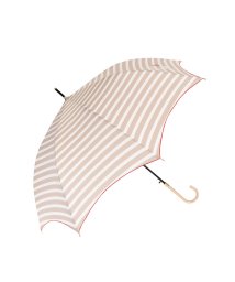 LANVIN en Bleu(ランバン オン ブルー)/ランバン オン ブルー LANVIN en Bleu 傘 長傘 雨傘 ジャンプ傘 レディース 60cm 軽量 UMBRELLA ネイビー ベージュ レッド 09/ベージュ