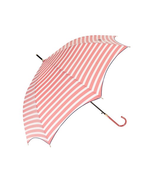 LANVIN en Bleu(ランバン オン ブルー)/ランバン オン ブルー LANVIN en Bleu 傘 長傘 雨傘 ジャンプ傘 レディース 60cm 軽量 UMBRELLA ネイビー ベージュ レッド 09/レッド