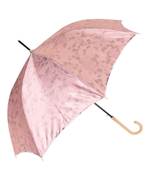 mila schon(ミラ・ショーン)/ミラショーン mila schon 傘 長傘 雨傘 レディース 60cm 軽量 花柄 プリント LONG UMBRELLA オフホワイト ネイビー ベージュピン/ピンク