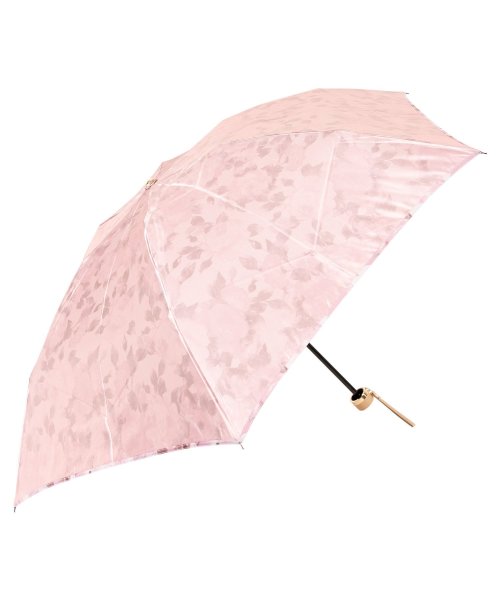mila schon(ミラ・ショーン)/ミラショーン mila schon 傘 折り畳み 雨傘 レディース 55cm 軽量 花柄 プリント FOLDING UMBRELLA オフホワイト ネイビー ベ/ピンク
