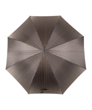 mila schon/ミラショーン mila schon 傘 長傘 雨傘 メンズ 65cm 軽量 ストライプ プリント LONG UMBRELLA ダーク ブラウン ブルー ダーク /505636188