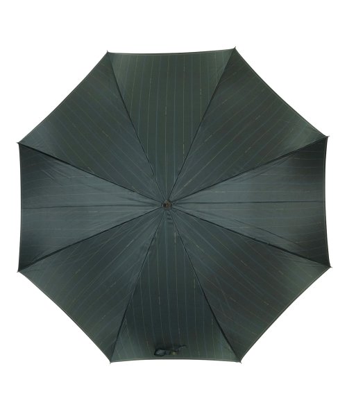 mila schon(ミラ・ショーン)/ミラショーン mila schon 傘 長傘 雨傘 メンズ 65cm 軽量 ストライプ プリント LONG UMBRELLA ダーク ブラウン ブルー ダーク /ダークグリーン