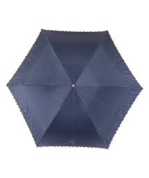 DAKS(ダックス)/ダックス DAKS 雨傘 折りたたみ ミニ レディース 55cm 日本製 軽量 グラスファイバー FOLDING UMBRELLA ネイビー ベージュ ワイン /ネイビー