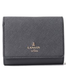 LANVIN en Bleu(BAG)(ランバンオンブルー（バッグ）)/リュクサンブール コンパクト財布/ネイビー
