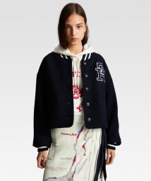 TOMMY HILFIGER/ウールブレンドバーシティジャケット/505640002