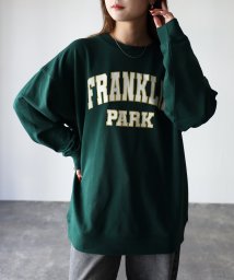 Riberry/FRANKLIN PARKプリントトレーナー/505641420