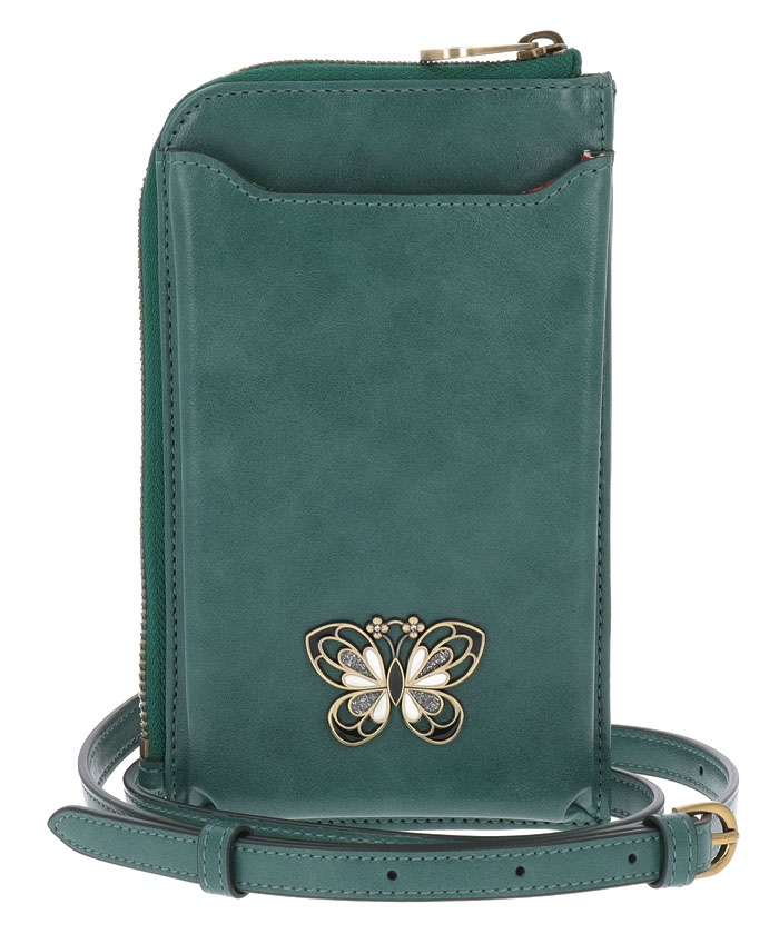 手元に在庫有 ANNA SUI アナスイ アイリス スマホ ショルダー ANNA SUI＞アイリス スマホショルダー 3色展開 (ANNA SUI/テック