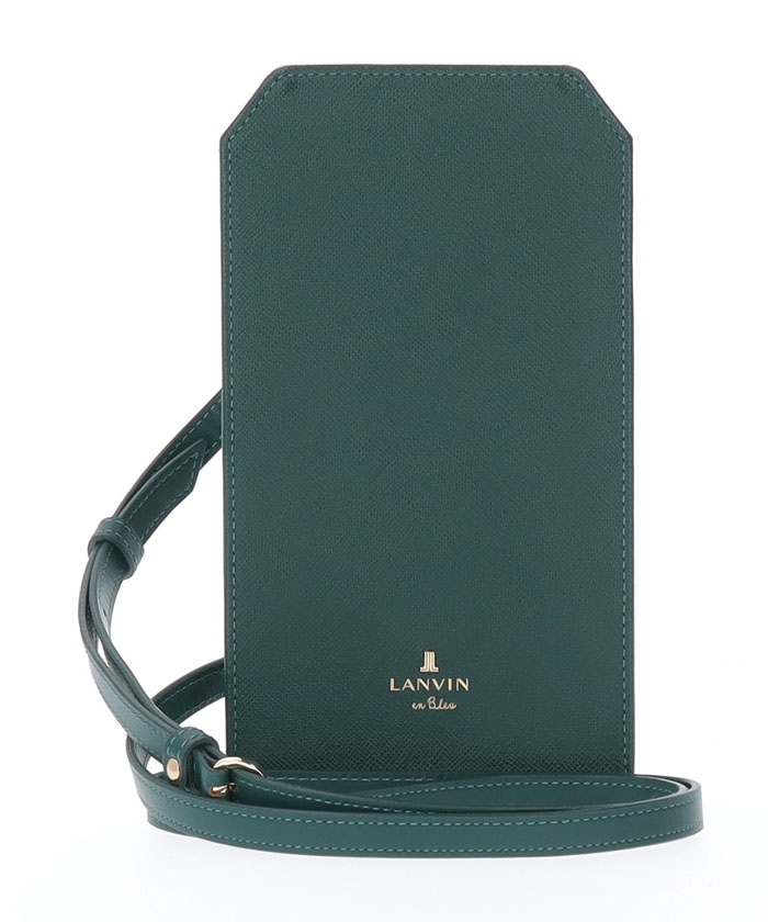 LANVINenBleu(バッグ) リュクサンブール スマホショルダー ディープグリーン F LANVINenBleu(バッグ) リュクサンブール スマホショルダー ディープグリーン F