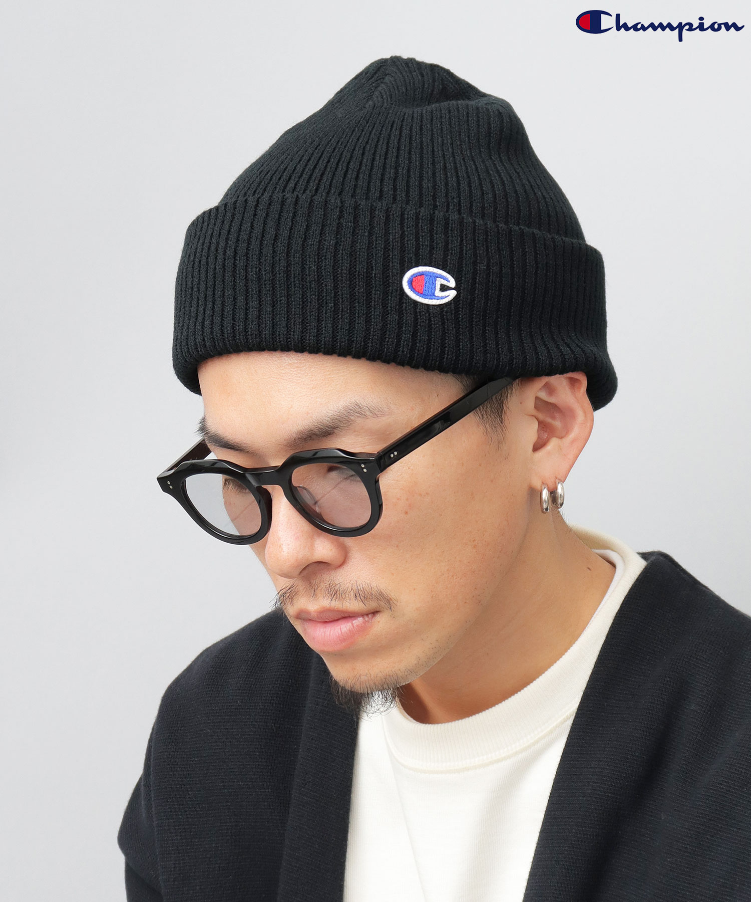 Champion ニット帽 一回着用 - ニットキャップ