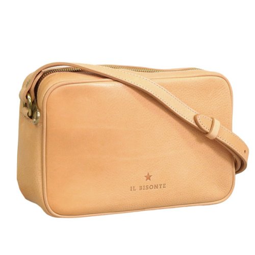 IL BISONTE イルビゾンテ 斜めがけ ショルダー バッグ レザー 