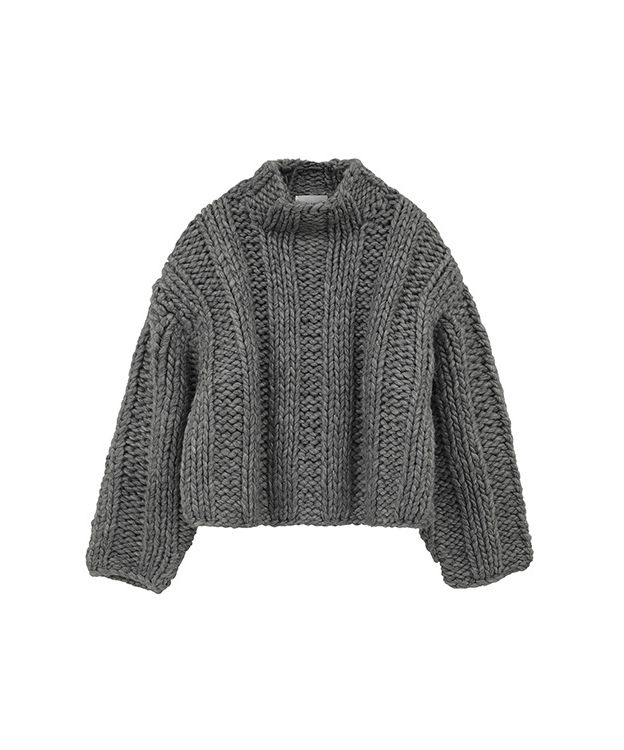 BULKY RIB HAND KNIT TOPS(505650794) | クラネ(CLANE) - MAGASEEK