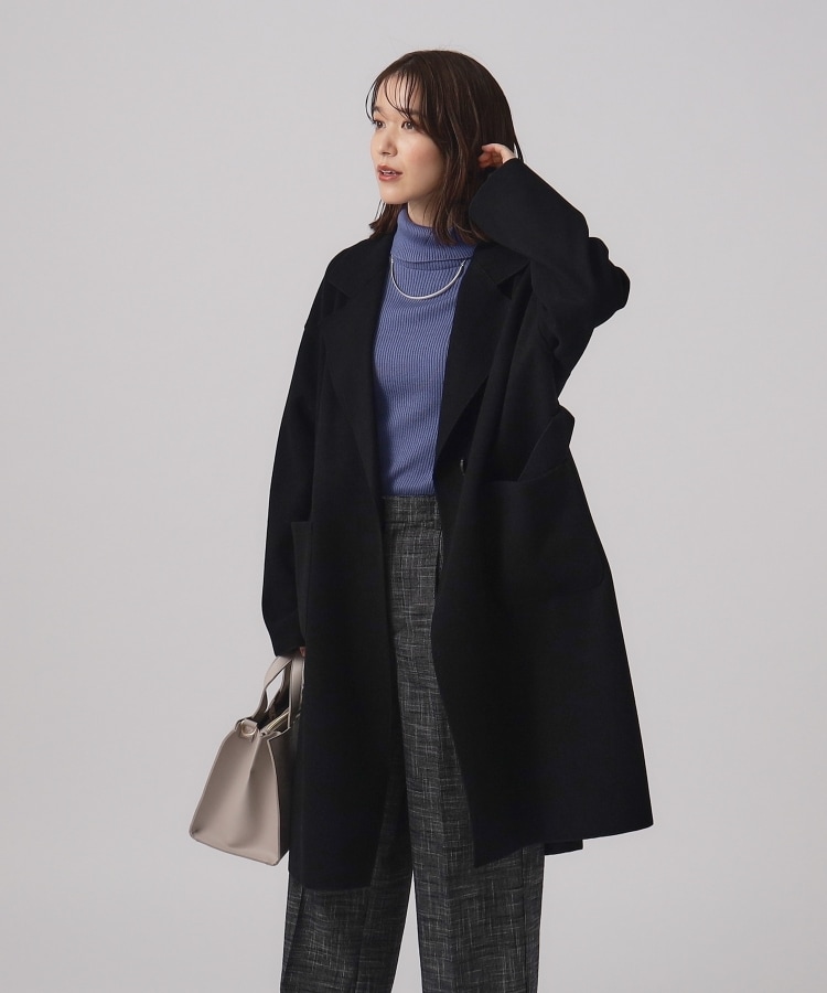 季節の変わり目にも活躍！大人上品に着られる ベルト付き着流し  