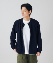 B.C STOCK(ベーセーストック)/4WAY ロングスリーブ クルーネックカーディガン/ネイビー