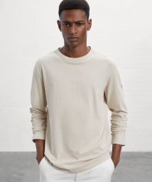 ECOALF MEN(ECOALF MEN)/NABIL メッセージ ロンT  / NABIL LONG－SLEEVED T－SHIRT MAN/オフホワイト