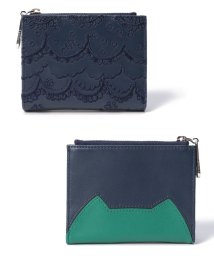 tsumori chisato CARRY/スカラップししゅう 2つ折り財布 ミニ財布/505641652