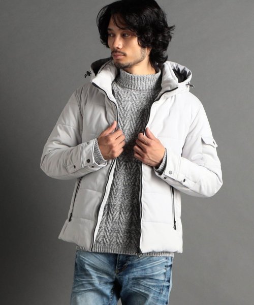 フードプリント中綿ブルゾン 