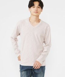 MK homme(エムケーオム)/【WEB限定】楊柳クレープカットソー/ピンク（03）